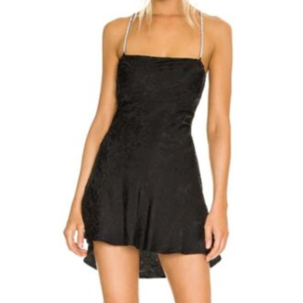 For Love & Lemons Gabriella Rhinestone Dress (NWT)